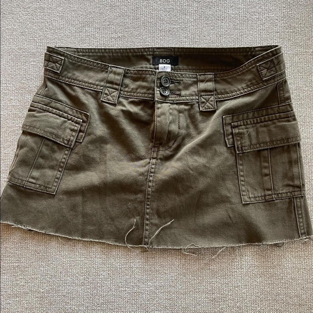 BDG cargo mini skirt